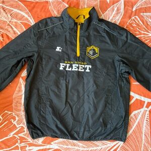 San Diego Fleet STARTER Quarter Zip Jacket